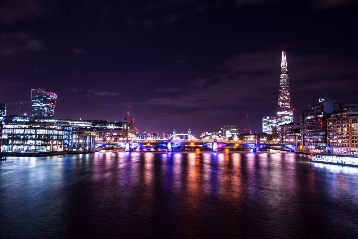 london photography tour at night