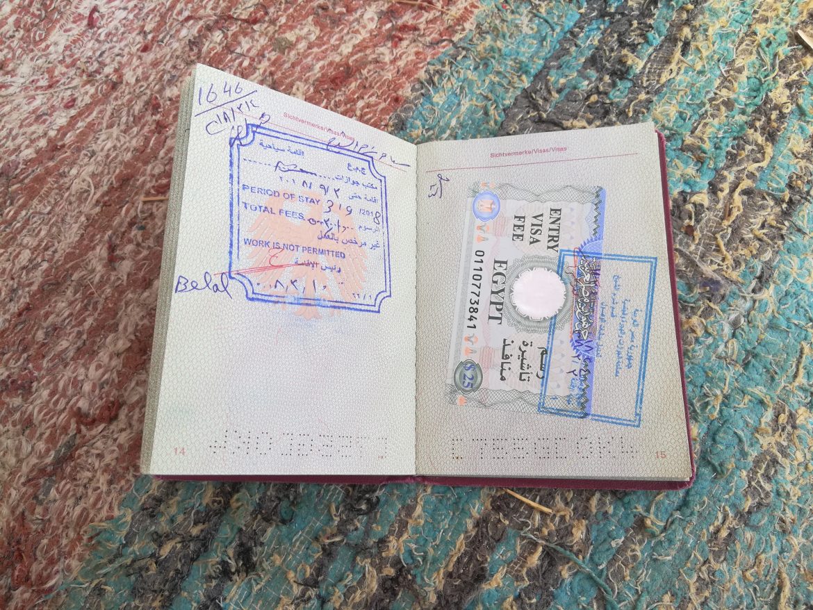 egypt tourist visa pakistani passport