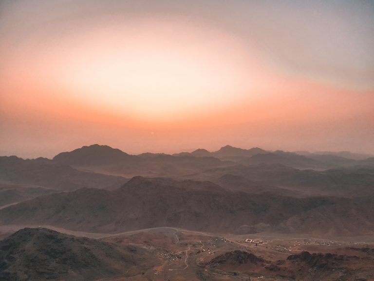 Climbing Mount Sinai Peak